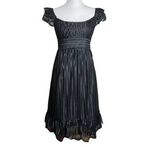 Women’s black mini dress